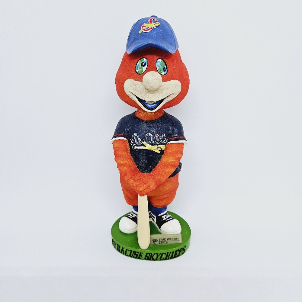 Syracuse Chiefs Mascot Scooch Bobblehead Figure
